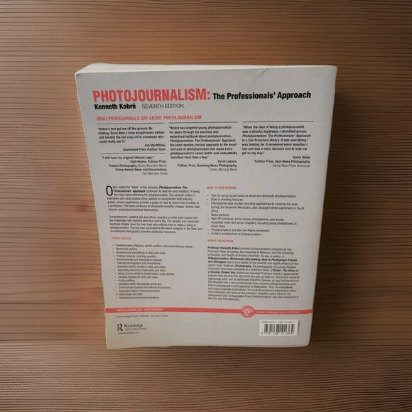 Photojournalism: The Professionals' Approach Paperback Routledge 9781138101364 - Picture 2 of 11